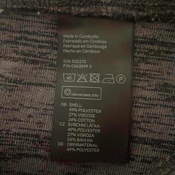 grey pencil skirt H&M - Picture 4 of 4